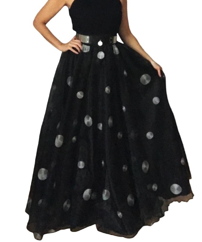 Dlouhá společenská sukně BOROS SK-L-OBL02